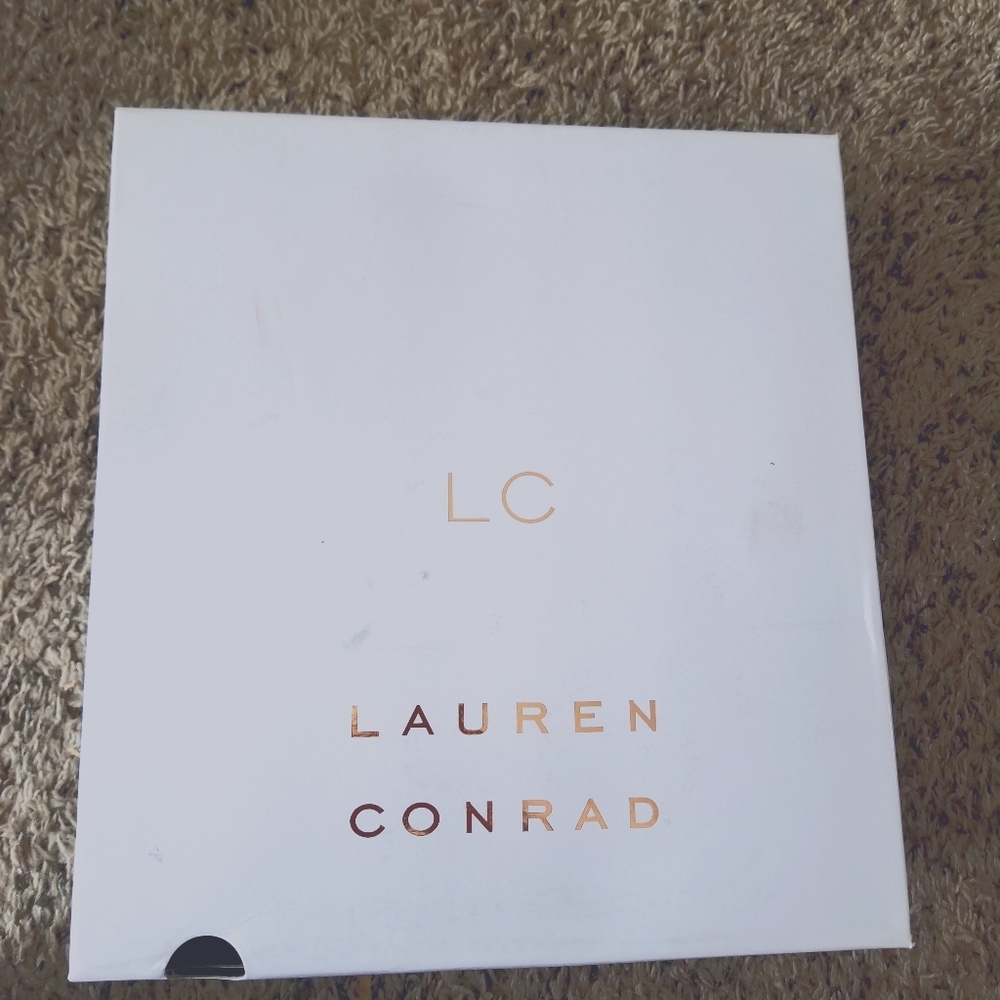LC Lauren Conrad black booties